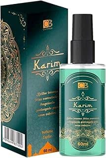Perfume Capilar CB Cosméticos, Fragrância Prolongada com Brilho Intenso e Frizz Controlado, Verde Esmeralda, 60ml