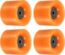 PATIKIL Rodas Longboard com rolamentos ABEC-9, rodas de rua para skates Cruiser roda de substituição