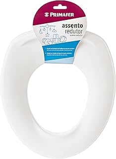 Atlas - Assento Redutor Infantil Plástico Adaptável Sobre Assento Sanitário Convencional, Cor Branca