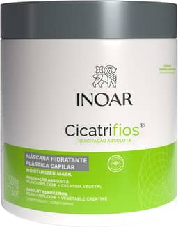 Inoar, Máscara Capilar CicatriFios – Hidratação, Brilho Intenso, Antifrizz e Recuperação dos Fios com Rejucomplex3-500g