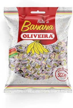 DOCE BALA DE BANANA OLIVEIRA