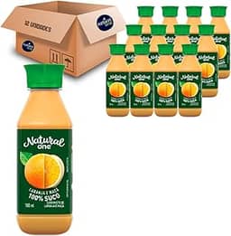 Suco Natural One Laranja e Maçã Ambiente 180ml (12 Unidades)