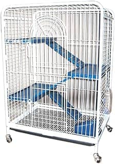 Gaiola American Pets Luxo Habitat Para Coelhos E Semelhantes, Preto