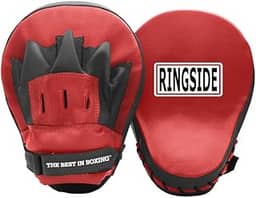 Ringside Luvas de boxe curvadas MMA (par) vermelhas, 26,66 cm (10,5')