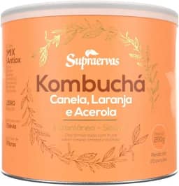 Kombuchá Canela, Laranja e Acerola Supra Ervas