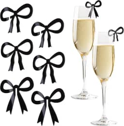 Arcos/etiquetas de bebidas de animais marcadores de bebida de acrílico pingentes de taça de vinho para despedida de solteira, aniversário, degustação de casamento, festa, suprimentos para bebidas