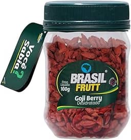 Brasil Frutt Goji Berry Desidratado pote 100g