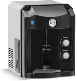 Purificador de Água Refrigerado Top Life HE OXI Preto com Ozônio, Filtro Alcalino pH Elevado e Compressor (110)