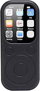 Dpofirs MP3 Player Com Bluetooth 5.4, Music Player Portátil Com Som HiFi para Corredores Esportivos, Tela de 2 Polegadas, 500mAh, Leitor (64g pequeno cartão de memória)