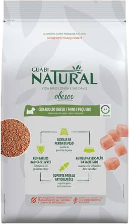 Guabi Natural Ração Cães Obesos Mini E Pequeno 10 1Kg