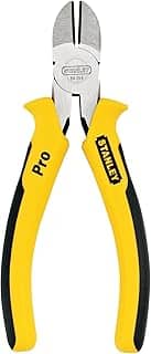 Stanley Alicate de Corte Diagonal Pro 152mm, Indicado para Cortar Cabos e Arames, Modelo 84054
