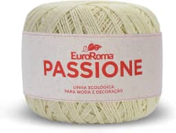 Barbante Passione, Cru, 8/5 Fios, 150 grs, Rolo com 396 Mts, Euroroma