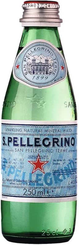 S. Pellegrino Água Importada San Pellegrino Com Gás 250Ml Vidro