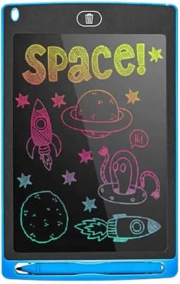 Lousa Digital LCD 8,5 Polegadas, Tablet de Desenho e Escrita, com Caneta, Multicolorido