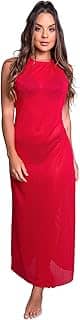Saída De Praia MVB Modas Longa Banho Vestido Moda Praia