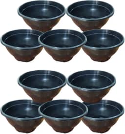 Kit 10 Vasos Cuia 18 Para Plantas E Orquídeas Novos