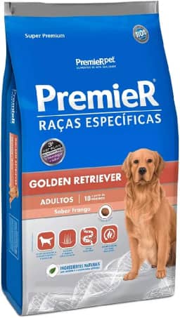 PremieR Pet Ração Seca para Cães de Raças Específicas Golden Retriever Adultos 12kg