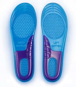 2 Palmilhas Ortopédica de Silicone Gel Anatômica para Calcanhar – Tamanho 36 ao 42 - Alívio de Dor e Impacto, Ajustável, Macia e Antiderrapante – Unissex (M)