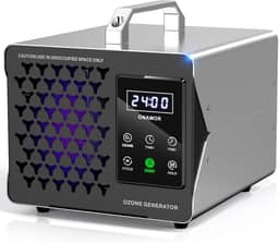 onamor Gerador De Ozônio Digital Onamor, Eliminador Odores 99.000 Mg, Máquina Alta Capacidade Para Remoção Até 740 M², Eliminador, Ozonizador Ionizador Casa, Carro, Fumaça, Quarto Animais Estimação