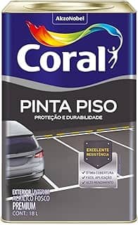 PINTA PISO CINZA MÉDIO 18L - CORAL