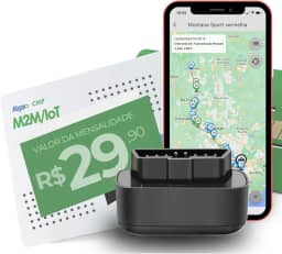 Rastreador 4G Tempo Real + Chip M2M + App | Instalação Rápida E Fácil