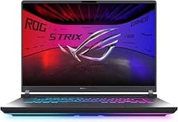ASUS Laptop para jogos ROG Strix G16 (2025), 40.6 cm FHD+ 16:10 165Hz/3ms, NVIDIA GeForce RTX 5050, Intel Core i5-13450HX, 16GB DDR5-5600, SSD PCIe Gen 4 de 1TB, Wi-Fi 7, Windows 11 Home, G615 JH-DS54