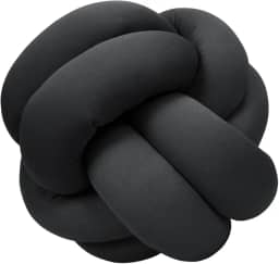 Genérico Almofada de Nó Escandinavo Duplo Para Sofá Quarto Decorativo (Chumbo) 21 cm x 21 cm