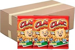 Pipoca Caramelizada Clac 50g Kit c/ 30 Pacotes