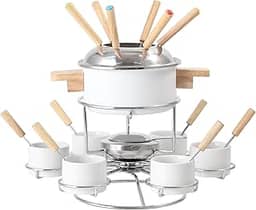 Aparelho de Fondue para Queijo em Cerâmica 21 Peças D33,5Xa24Cm Fracalanza - Full Fit