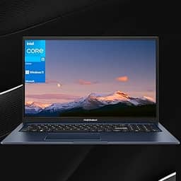 ASUS Notebook Tradicional Diário Vivobook 17, Tela FHD 17,3 Polegadas, Intel Core i3-1215U, Gráficos Intel UHD, 20 GB de RAM, SSD 1 TB, HDMI, Webcam, Wi-Fi, Windows 11 Home, Azul Claro
