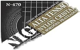 Cordas Para Violão, Rouxinol, Nylon Cristal, Alta Tensão
