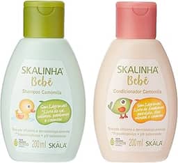 Kit Infantil Skala 200Ml Shampoo+Condicionador Camomila, Skala