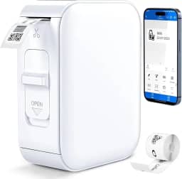 Impressora Portatil, Etiquetadora Adesiva, Impressora Termica, Impressora Termica Etiquetas, Etiquetadora, Mini Lmpressora de Etiquetas, Bluetooth