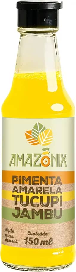 Molho de Pimenta Amarela com Tucupi e Jambu 150ml