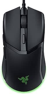 Mouse gamer Razer Cobra, cabo Speedflex, preto