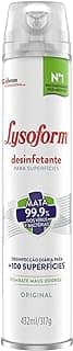 Lysoform Original, Desinfetante Aerosol para Superfícies, 432ml