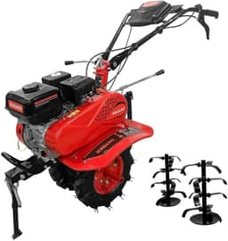 Microtrator Motocultivador 7hp 208cc Diesel com Enxada Rotativa