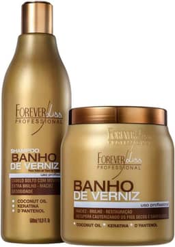 Kit de Tratamento Forever Liss Banho de Verniz (2 Produtos)