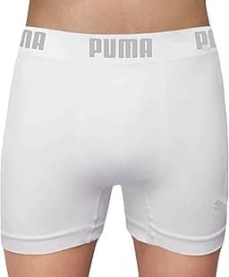 Cueca Boxer Puma Microfibra Poliamida Sem Costura Performance Elástico 40MM Masculino Adulto