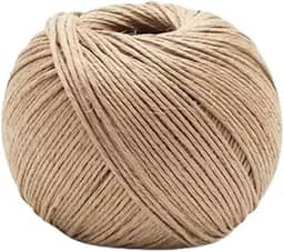 SisalSul Corda de Sisal Natural 2mm 200g 180m - Clássico - Corda para Artesanato e Decoração - Light Brown