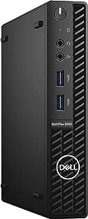 Dell Computador desktop OptiPlex 3000 3080 - Intel Core i3 10ª geração I3-10105T - 8 GB RAM DDR4 SDRAM - 128 GB NVMe M.2 SSD PCI Express M.2 - Micro PC - Preto