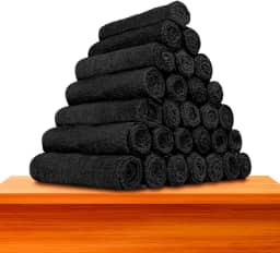 Kit 10 - Toalhas De Rosto Para Salão - Profiline (10 Pretas)