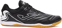 Chuteira de Futsal Joma Maxima Preto e Branco