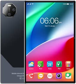 Tablet com tela de 11,6 polegadas, 16 GB de RAM + 512 GB de ROM, bateria de 12.000 mAh, edição WiFi, Android 13 (Preto)