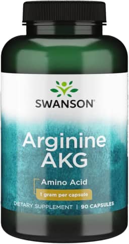Arginina Akg 1g Swanson 90 Capsulas Importado