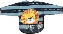 Babador Manga Longa com Bolso Cata Migalhas - Clingo
