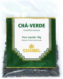 Chamel Chá Verde Folhas Natural 30 G