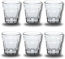Kit 6 Copos de Dose 40ml Bourbon - Ideal para Shot de Tequila e Bebidas Destiladas