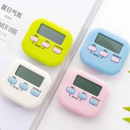 Mini Timer Digital Temporizador Cronômetro Cozinha Relógio Imã - Tubarão Stores