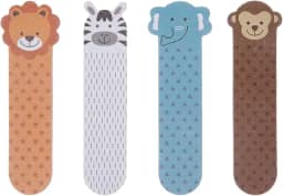 BUBA Kit lixas de unha selva, Multicolorido